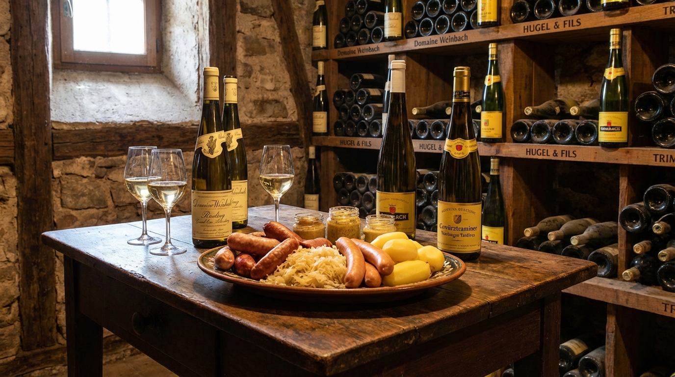 découvrez comment marier choucroute et vin grâce aux trésors de votre cave alsacienne pour des accords parfaits et savoureux.