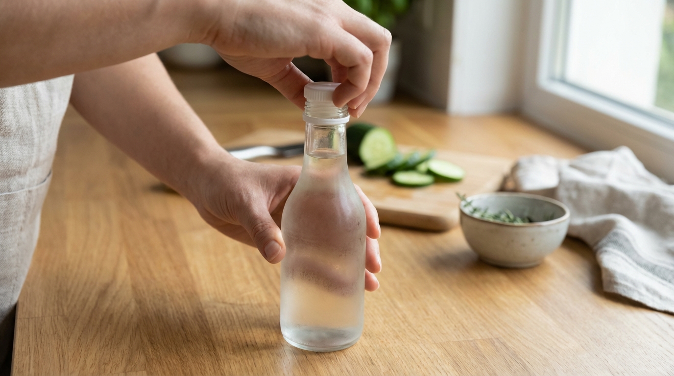 découvrez comment ouvrir facilement une bouteille de vinaigre blanc récalcitrante sans forcer ni risquer de vous blesser grâce à nos astuces simples et efficaces.